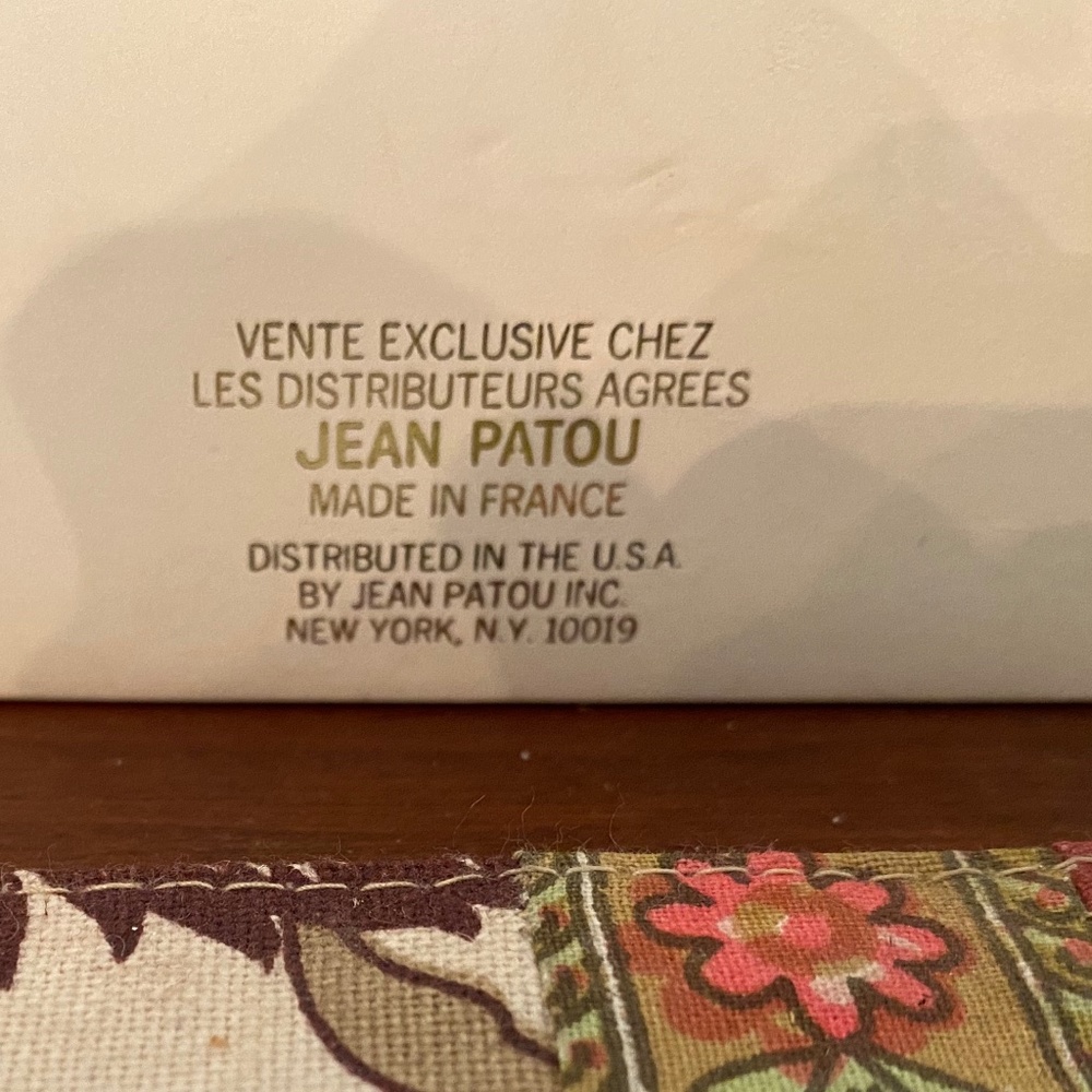 Vintage Eau De Joy By Jean Patou Perfume w/ Box used - Picture 4 of 5